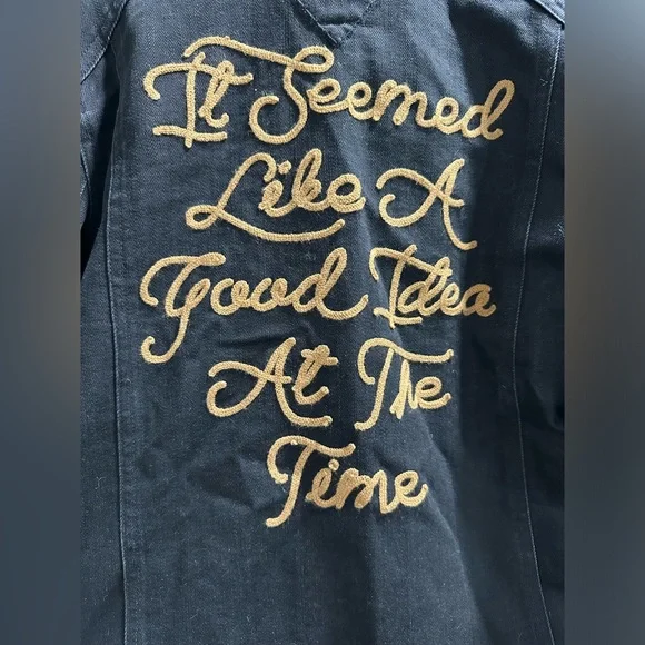 Kemo Sabe black denim jacket